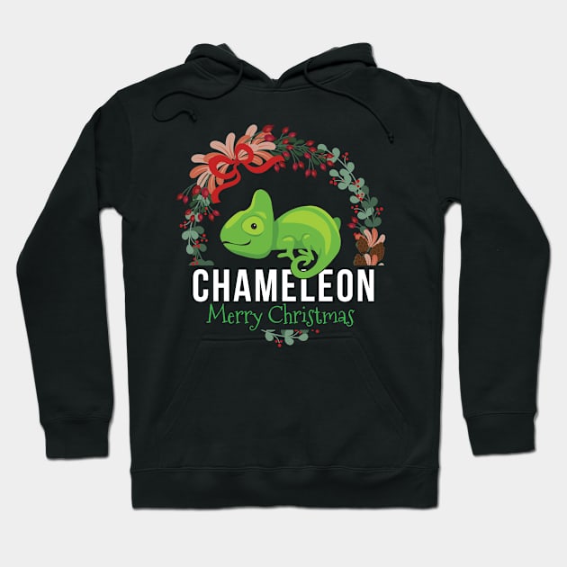 Merry Christmas Chameleon Chameleon Christmas Chameleon T-Shirt Sweater Hoodie Iphone Samsung Phone Case Coffee Mug Tablet Case Gift Hoodie by giftideas